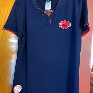 Women’s Harley-Davidson baseball shirt
